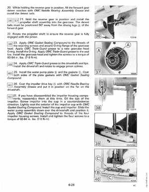 1990 Johnson Evinrude "ES" Colt/Junior thru 8 Service Manual, P/N 507870, Page 222