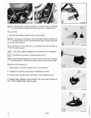 1990 Johnson Evinrude "ES" Colt/Junior thru 8 Service Manual, P/N 507870, Page 239