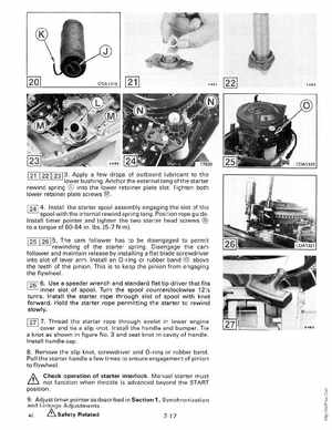 1990 Johnson Evinrude "ES" Colt/Junior thru 8 Service Manual, P/N 507870, Page 241