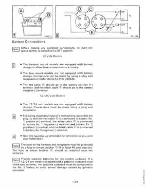 1990 Johnson Evinrude "ES" Electric Trollers Service Manual, P/N 507869, Page 21