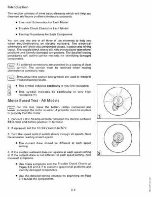 1990 Johnson Evinrude "ES" Electric Trollers Service Manual, P/N 507869, Page 28