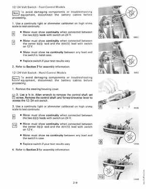 1990 Johnson Evinrude "ES" Electric Trollers Service Manual, P/N 507869, Page 33