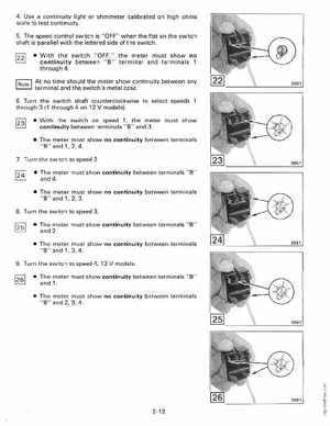 1990 Johnson Evinrude "ES" Electric Trollers Service Manual, P/N 507869, Page 36