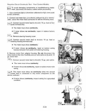 1990 Johnson Evinrude "ES" Electric Trollers Service Manual, P/N 507869, Page 47