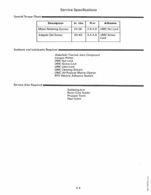 1990 Johnson Evinrude "ES" Electric Trollers Service Manual, P/N 507869, Page 75