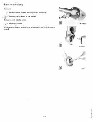 1990 Johnson Evinrude "ES" Electric Trollers Service Manual, P/N 507869, Page 76