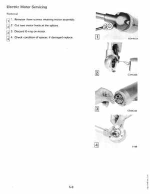 1990 Johnson Evinrude "ES" Electric Trollers Service Manual, P/N 507869, Page 91