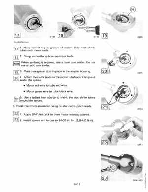 1990 Johnson Evinrude "ES" Electric Trollers Service Manual, P/N 507869, Page 96