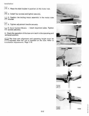 1990 Johnson Evinrude "ES" Electric Trollers Service Manual, P/N 507869, Page 104