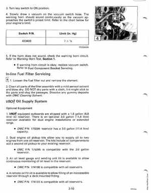 1991 Johnson Evinrude EI 60 Loop V Models 150, 175 outboards Service Manual, Page 54