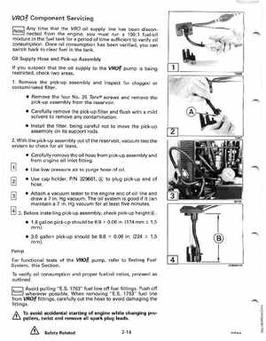 1991 Johnson Evinrude EI 60 Loop V Models 150, 175 outboards Service Manual, Page 58