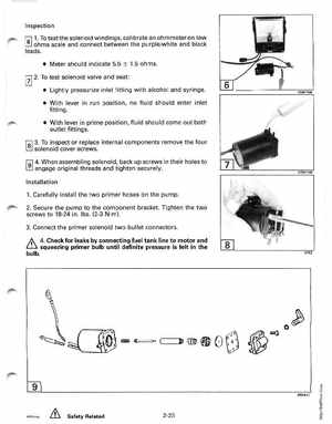 1991 Johnson Evinrude EI 60 Loop V Models 150, 175 outboards Service Manual, Page 67
