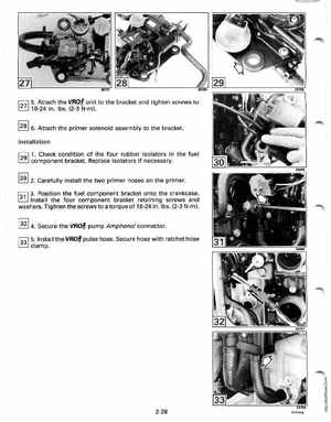 1991 Johnson Evinrude EI 60 Loop V Models 150, 175 outboards Service Manual, Page 72