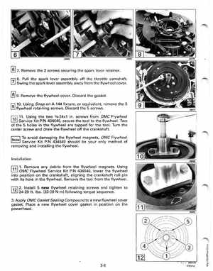 1991 Johnson Evinrude EI 60 Loop V Models 150, 175 outboards Service Manual, Page 95