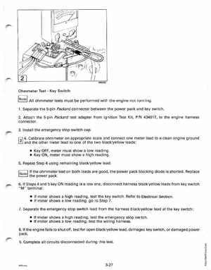1991 Johnson Evinrude EI 60 Loop V Models 150, 175 outboards Service Manual, Page 114