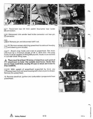 1991 Johnson Evinrude EI 60 Loop V Models 150, 175 outboards Service Manual, Page 131