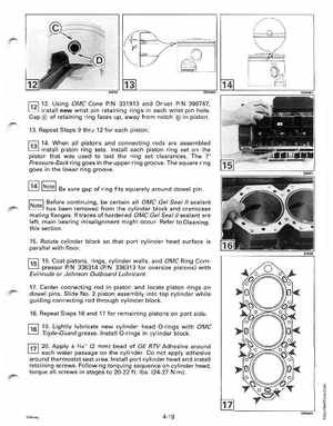 1991 Johnson Evinrude EI 60 Loop V Models 150, 175 outboards Service Manual, Page 140