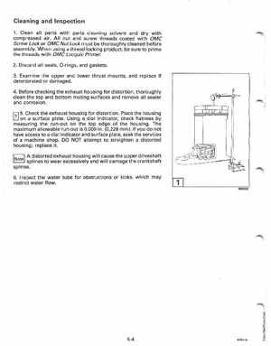 1991 Johnson Evinrude EI 60 Loop V Models 150, 175 outboards Service Manual, Page 155