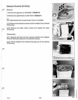 1991 Johnson Evinrude EI 60 Loop V Models 150, 175 outboards Service Manual, Page 156