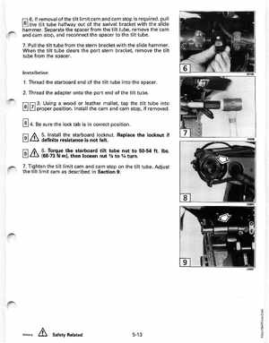 1991 Johnson Evinrude EI 60 Loop V Models 150, 175 outboards Service Manual, Page 164