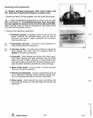 1991 Johnson Evinrude EI 60 Loop V Models 150, 175 outboards Service Manual, Page 172