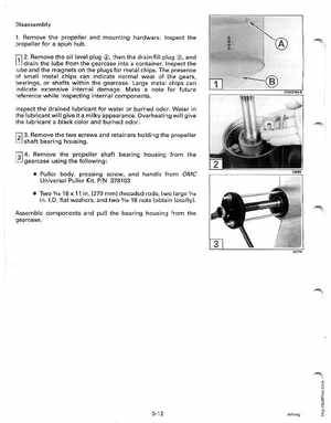 1991 Johnson Evinrude EI 60 Loop V Models 150, 175 outboards Service Manual, Page 176