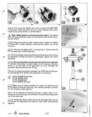 1991 Johnson Evinrude EI 60 Loop V Models 150, 175 outboards Service Manual, Page 179