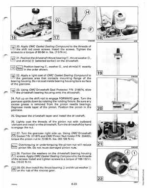 1991 Johnson Evinrude EI 60 Loop V Models 150, 175 outboards Service Manual, Page 187