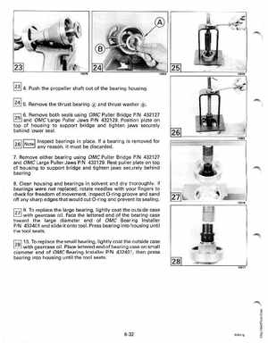 1991 Johnson Evinrude EI 60 Loop V Models 150, 175 outboards Service Manual, Page 196