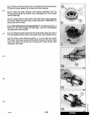1991 Johnson Evinrude EI 60 Loop V Models 150, 175 outboards Service Manual, Page 203