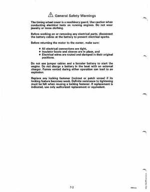1991 Johnson Evinrude EI 60 Loop V Models 150, 175 outboards Service Manual, Page 211