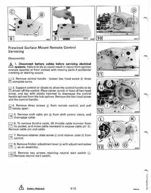 1991 Johnson Evinrude EI 60 Loop V Models 150, 175 outboards Service Manual, Page 250