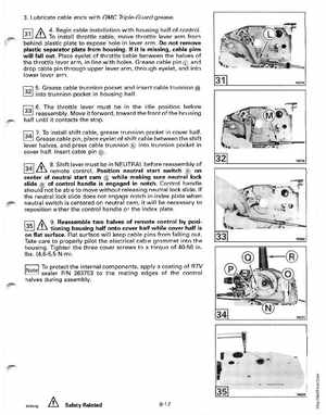 1991 Johnson Evinrude EI 60 Loop V Models 150, 175 outboards Service Manual, Page 255