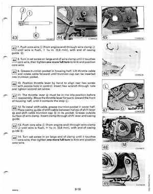 1991 Johnson Evinrude EI 60 Loop V Models 150, 175 outboards Service Manual, Page 257