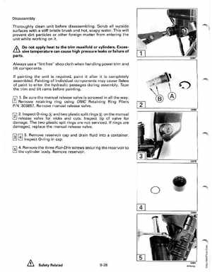 1991 Johnson Evinrude EI 60 Loop V Models 150, 175 outboards Service Manual, Page 288