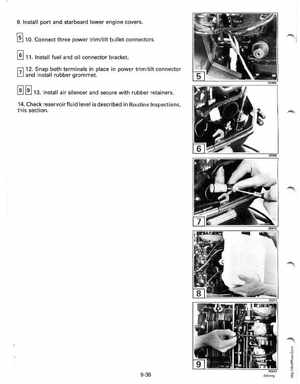 1991 Johnson Evinrude EI 60 Loop V Models 150, 175 outboards Service Manual, Page 296