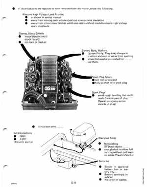 1991 Johnson Evinrude EI 60 Loop V Models 150, 175 outboards Service Manual, Page 306