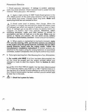 1991 Johnson/Evinrude EI 60 thru 70 outboards Service Manual, Page 33