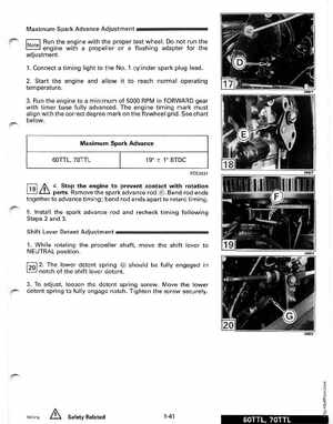 1991 Johnson/Evinrude EI 60 thru 70 outboards Service Manual, Page 47