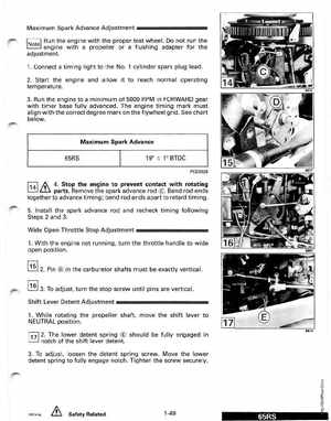 1991 Johnson/Evinrude EI 60 thru 70 outboards Service Manual, Page 55