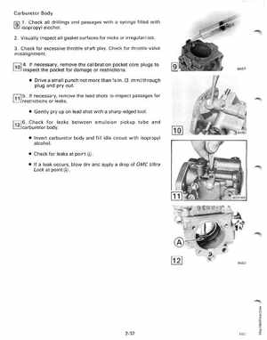 1991 Johnson/Evinrude EI 60 thru 70 outboards Service Manual, Page 93