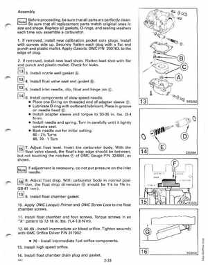 1991 Johnson/Evinrude EI 60 thru 70 outboards Service Manual, Page 94