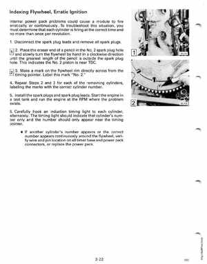 1991 Johnson/Evinrude EI 60 thru 70 outboards Service Manual, Page 122