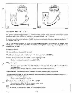 1991 Johnson/Evinrude EI 60 thru 70 outboards Service Manual, Page 123