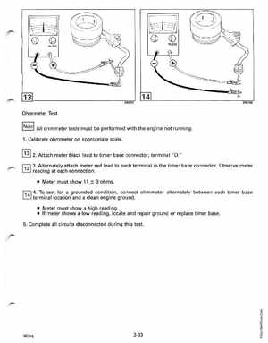 1991 Johnson/Evinrude EI 60 thru 70 outboards Service Manual, Page 133