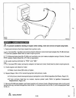 1991 Johnson/Evinrude EI 60 thru 70 outboards Service Manual, Page 134