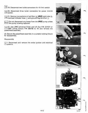 1991 Johnson/Evinrude EI 60 thru 70 outboards Service Manual, Page 147