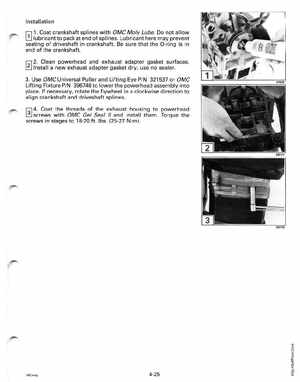 1991 Johnson/Evinrude EI 60 thru 70 outboards Service Manual, Page 160
