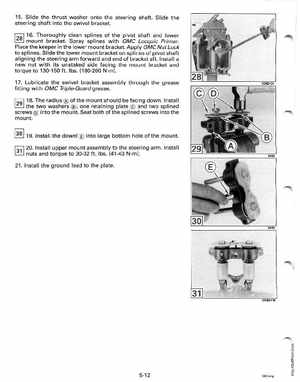 1991 Johnson/Evinrude EI 60 thru 70 outboards Service Manual, Page 182