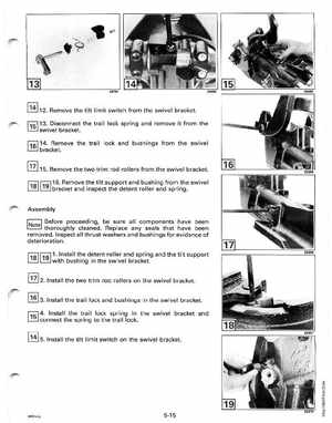 1991 Johnson/Evinrude EI 60 thru 70 outboards Service Manual, Page 185